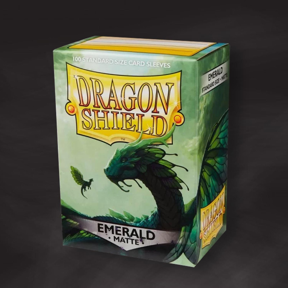 Протекторы для карт Dragon Shield Emerald Matte #1