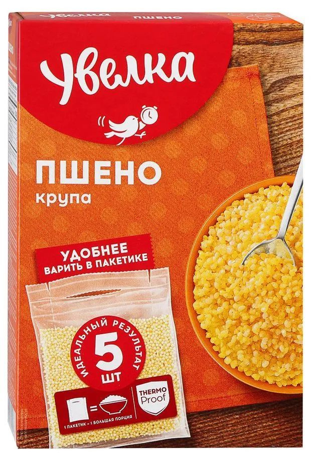 Увелка Пшено...В 1уп 5 шт по 80 гр..В Комплекте 5 уп по 5 шт #1