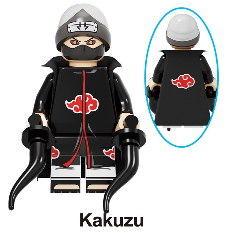 фигурок Конструктор Миницигулы , аниме Наруто (Naruto)-Kakuzu(совместимы с лего 4.5см, пакет)-K374  #1