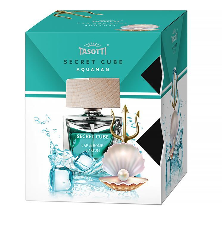 Ароматизатор Польша TASOTTI SECRET CUBE Aquaman 50ml (11239) #1