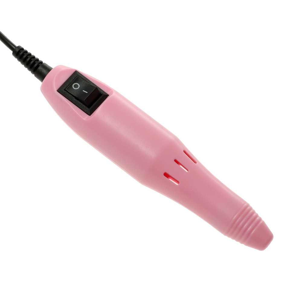 Сменная ручка для маникюрного аппарата LuazON LMM-002, пластик, розовая  #1
