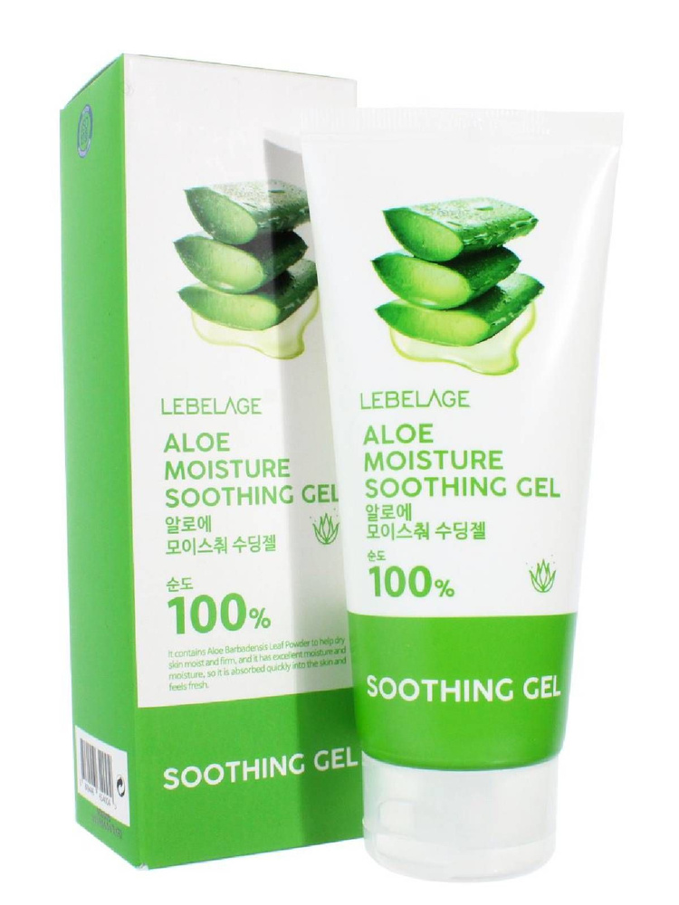 Lebelage / Гель для лица и тела успокаивающий с алоэ LEBELAGE ALOE MOISTURE PURITY 100% SOOTHING GEL #1