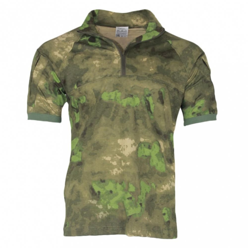 Футболка (тактическая рубашка с коротким рукавом) военная. Камуфляж мох ВНГ Росгвардии  #1