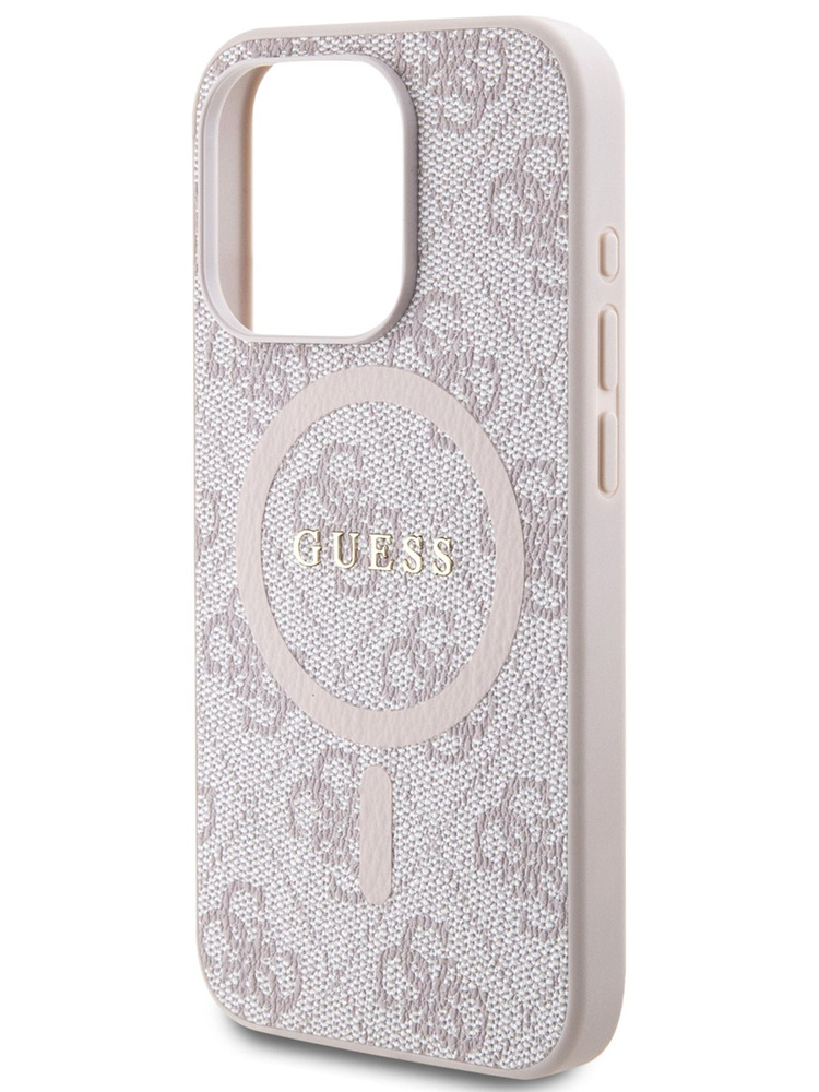 Чехол Guess PU leather MagSafe на Apple iPhone 13 Pro Max / для Айфон 13 Про Макс из экокожи, с функцией #1