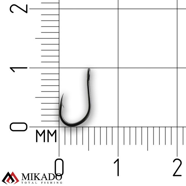 Крючки Mikado SENSUAL ISEAMA W/RING № 12 BN (с ушком) (10 шт.) #1
