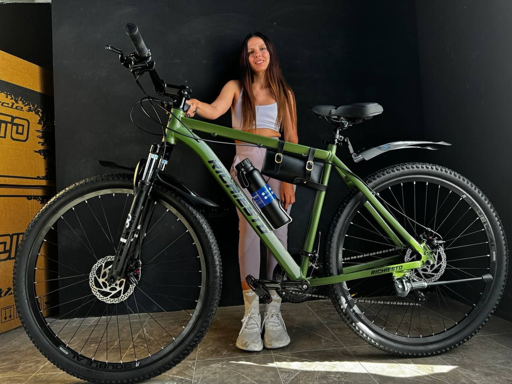 Велосипед горный 29 Richiesto АЛЮМИНИЕВАЯ РАМА 20" 2024 год Взрослый Подростковый Для активного отдыха, #1