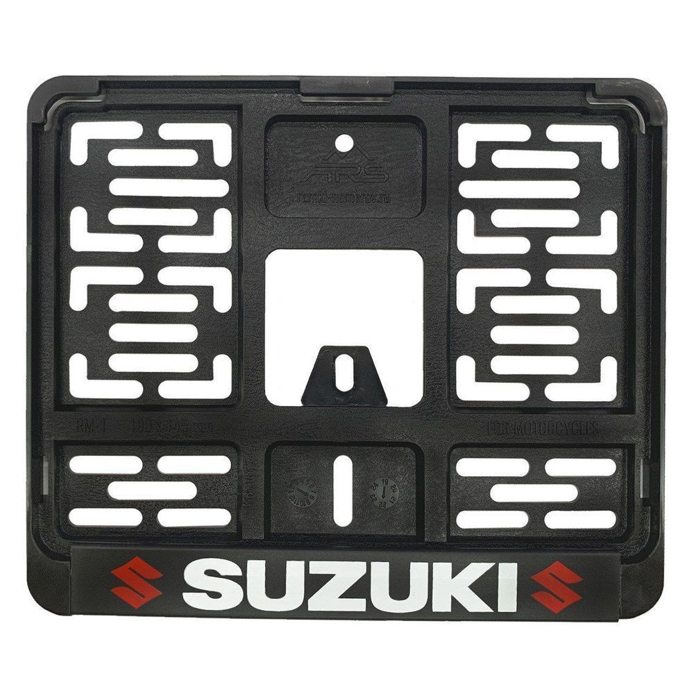 Рамка под номерной знак мотоцикла (Suzuki) #1