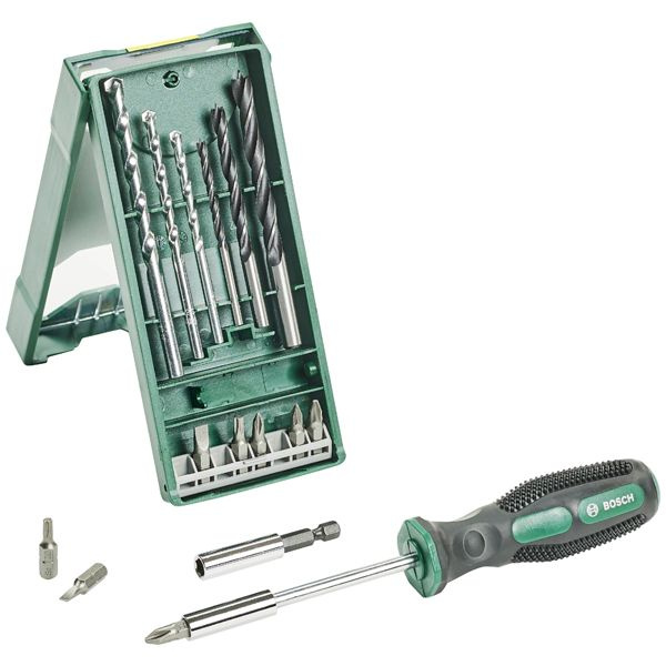 Набор оснастки Bosch 15+1 Mini X-Line Mixed Set + Screwdriver #1