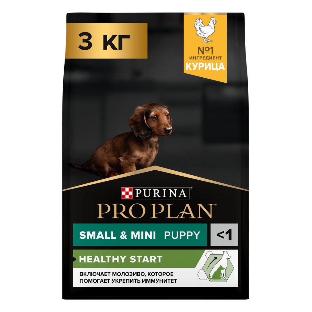 Purina Pro Plan Small & Mini Puppy / Сухой корм Пурина Про План для щенков мелких пород с курицей 3 кг #1