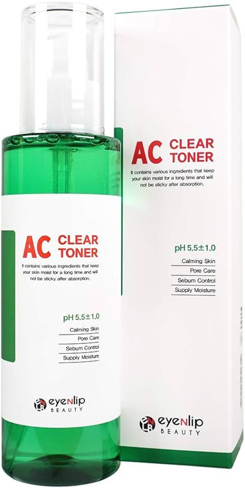 Очищающий тонер для проблемной кожи от воспалений Eyenlip AC Clear Toner, 150 мл.  #1