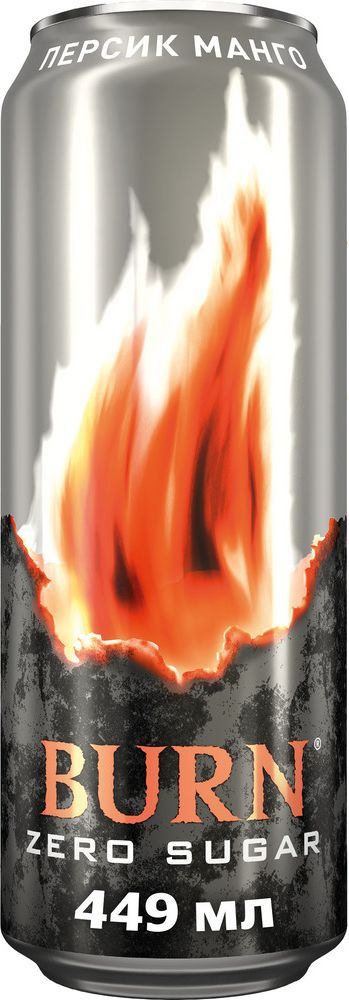 Энергетический напиток Burn Персик-Манго, 0,449 л #1
