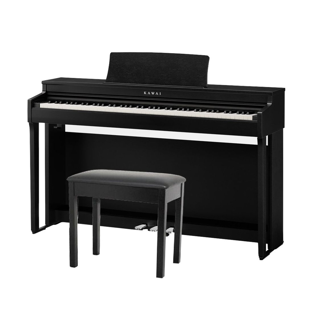 KAWAI CN201 B - цифровое пианино, банкетка, механика Responsive Hammer III, 88 клавиш, цвет черный  #1