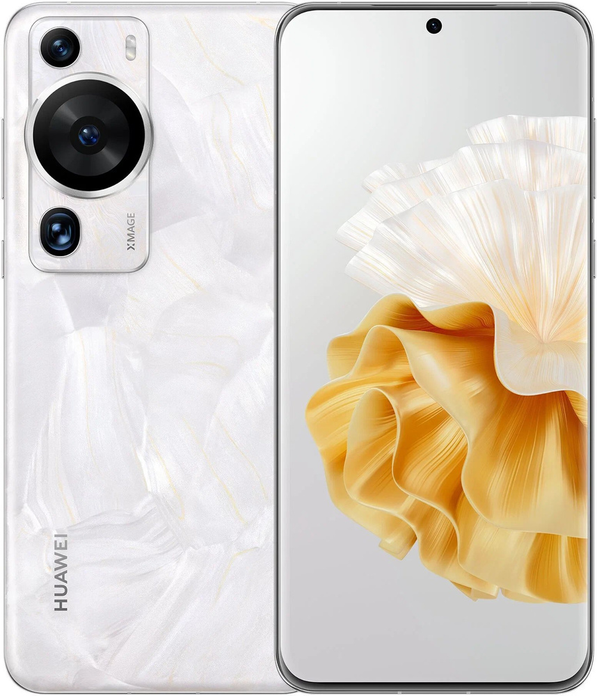 HUAWEI Смартфон P60 Pro 12/512Gb Rococo Pearl 12/512 ГБ, белый #1
