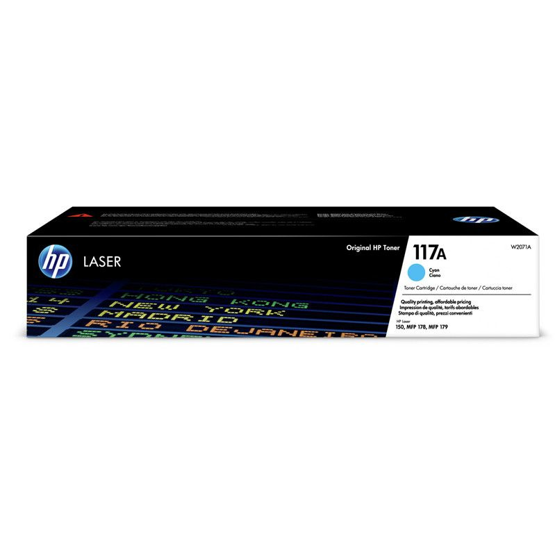 Картридж 117 для HP Laser 150/MFP 178/179, 0,7К (О) голубой W2071A #1