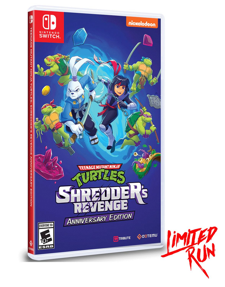 Игра Teenage Mutant Ninja Turtles: Shredder's Revenge Anniversary Edition US (Nintendo Switch, Английская #1