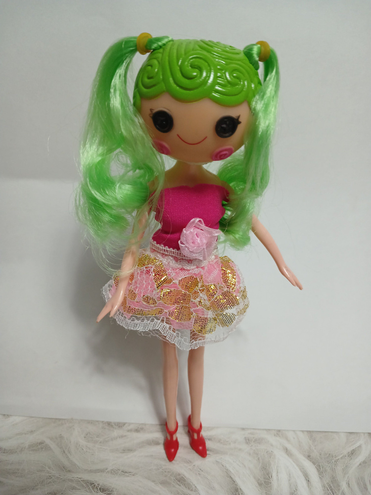 Кукла Lalaloo Girl с зелеными волосами.25 см #1