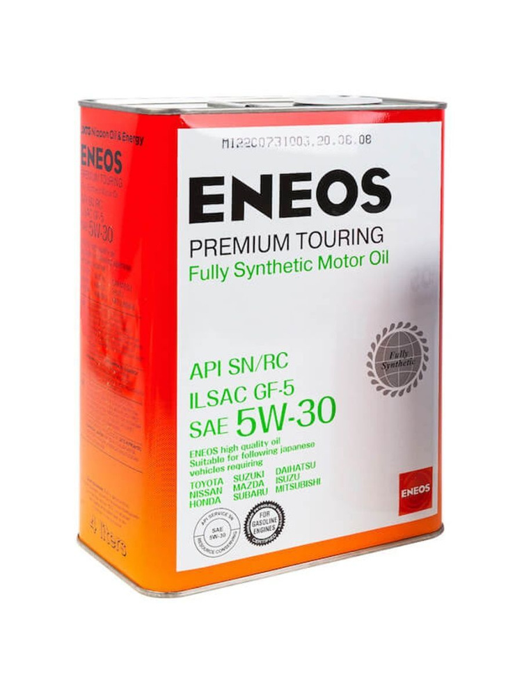 ENEOS 5W-30 Масло моторное, Синтетическое, 4 л #1