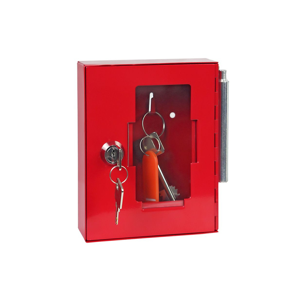 Шкаф для аварийного ключа с молоточком Klesto K-1 металлический  #1