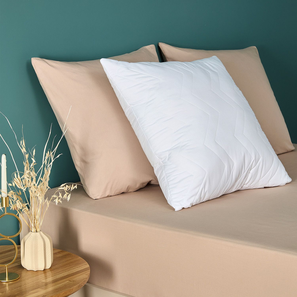 Cozy Home Подушка для сна "Micro Massage" (70х70) микрофибра, наполнитель микроволокно "лебяжий пух" #1
