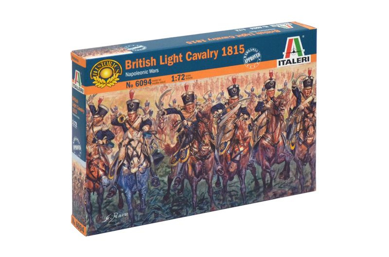 6094 Солдатики Британская легкая кавалерия 1815 года 1/72 #1