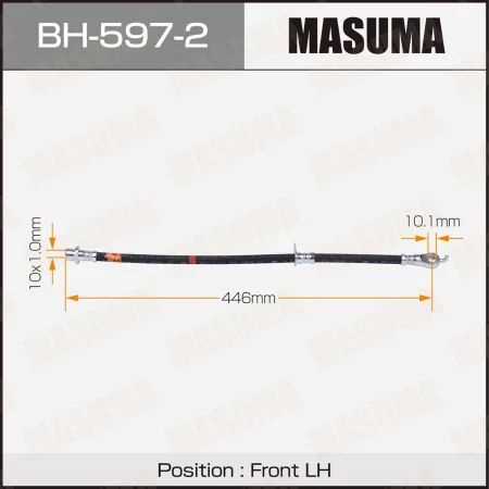 Шланг тормозной "Masuma" BH-597-2 T- front LAND CRUISER UZJ200L LH #1