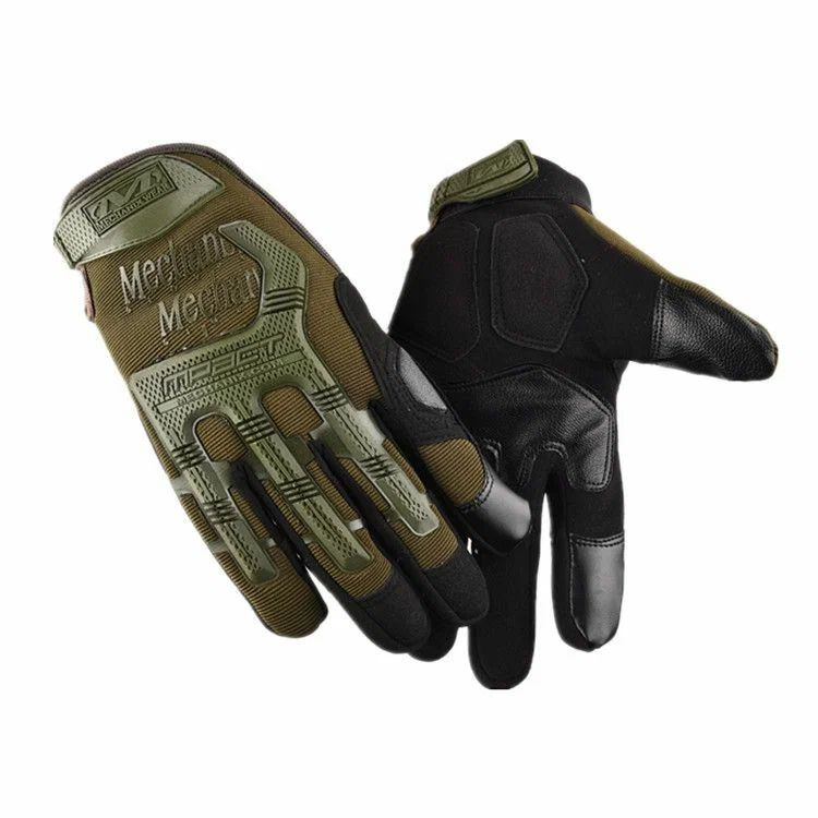 Перчатки тактические Mechanix Wear M-Pact Green Black L #1