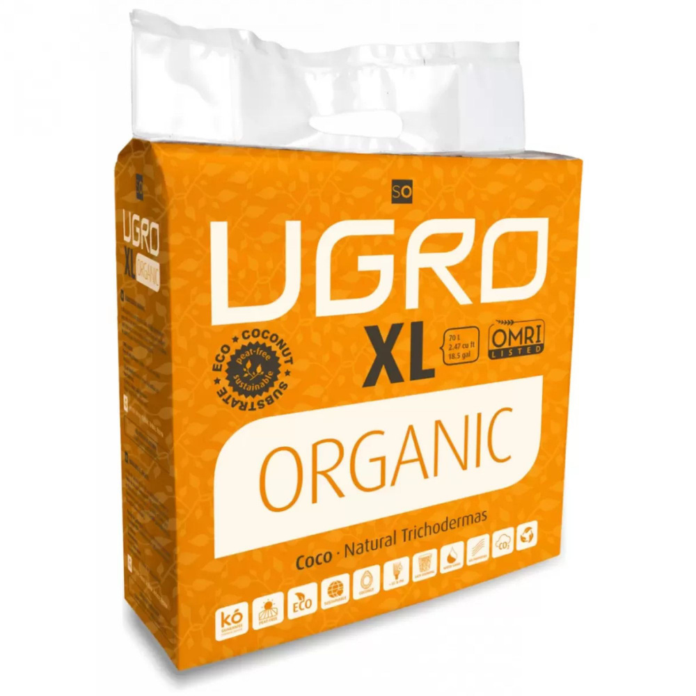 Кокосовый субстрат UGro Organic XL 70 л. #1