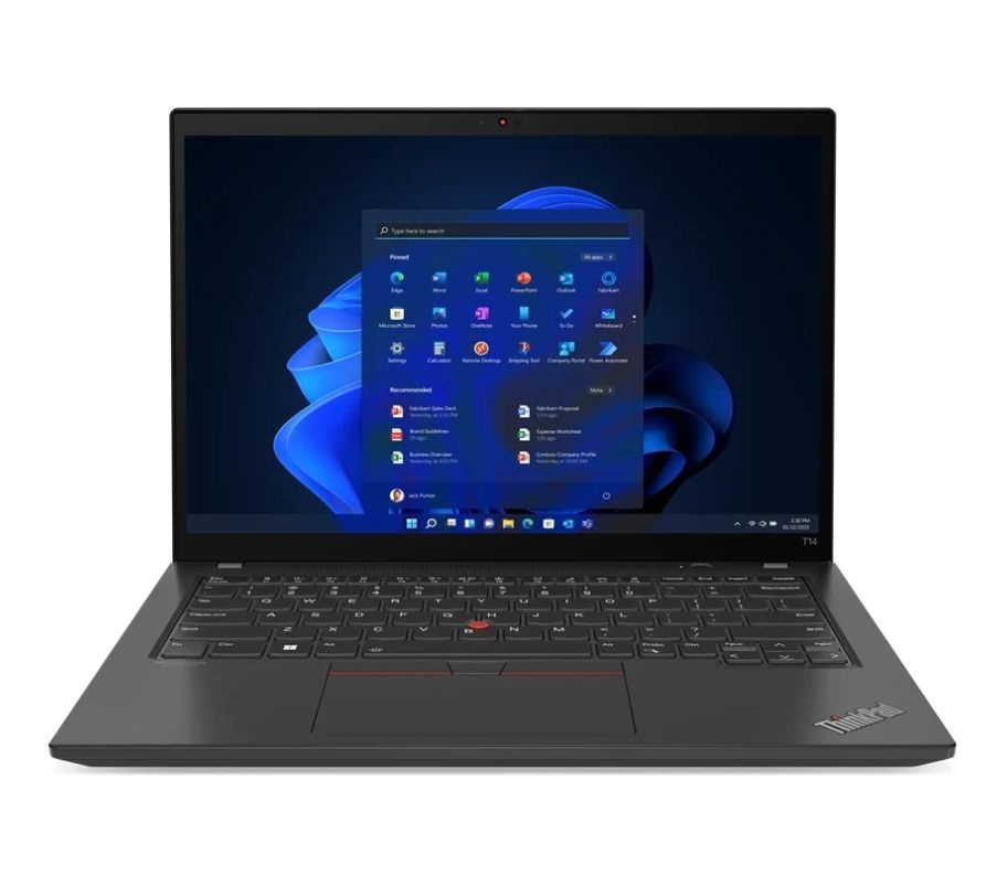 Lenovo Lenovo ThinkPad T14 Gen 3 (21CF002DRT) Ноутбук 14", AMD Ryzen 5 PRO 6650U, RAM 8 ГБ, SSD 512 ГБ, #1