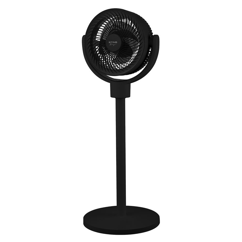 Вентилятор напольный STINGRAY ST-FN4139B, циркуляционная подача воздуха ...