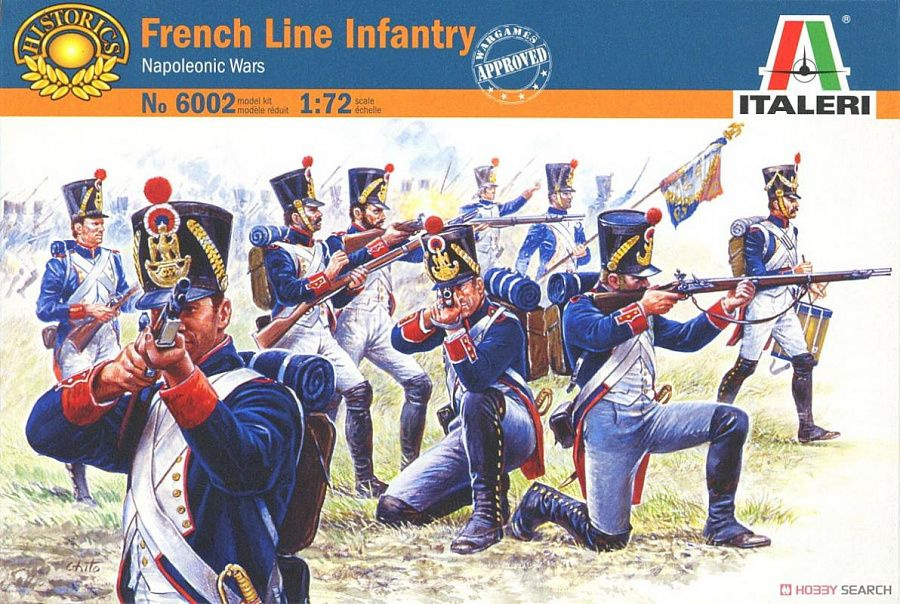 6002 Солдатики Line Infantry 1811 - 1/72 #1