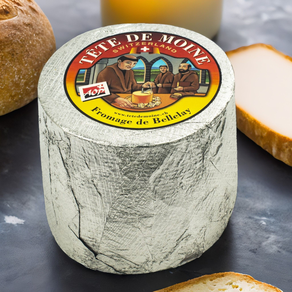 Сыр полутвердый Тет де Муан (Tete de Moine), 800 гр, Швейцария #1