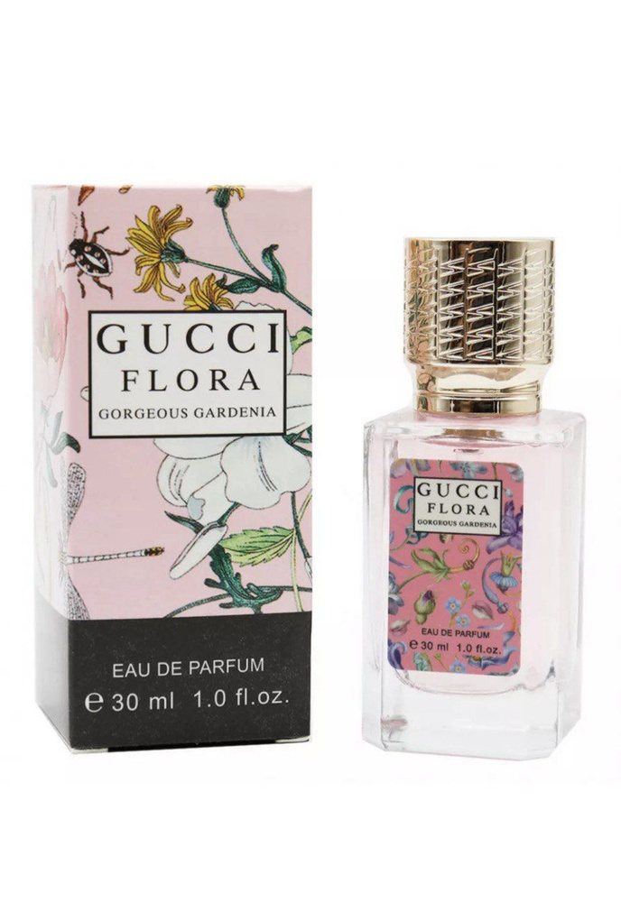 Fragrance World Арабские Духи Flora Gorgeous Gardenia ФЛОРА Горгеус Гардения мини парфюм для женщин,цветочный #1