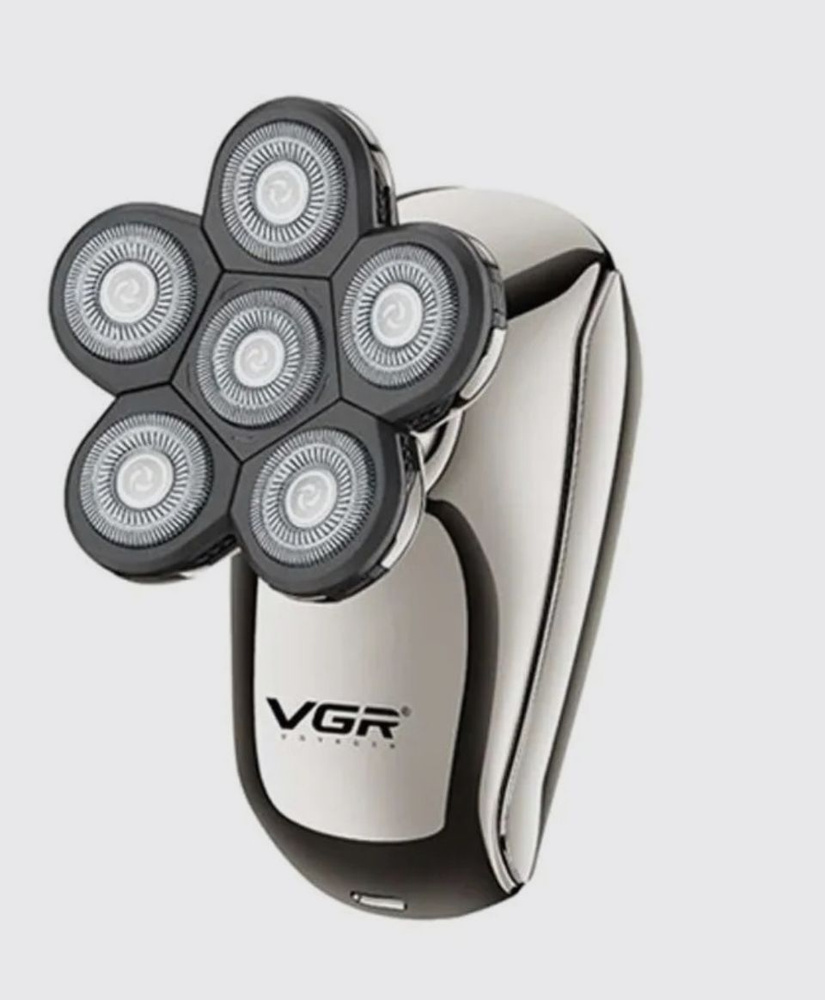VGR Электробритва 5 в 1 V-320, серебристый #1