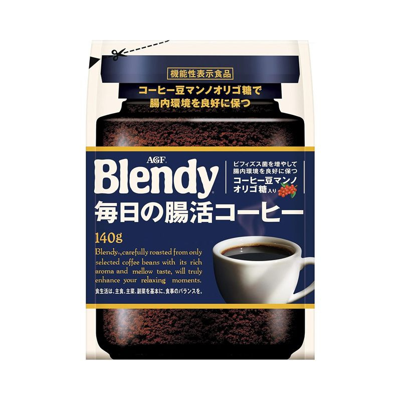 Кофе растворимый AGF Blendy Bag Daily Intestinal Coffee (благоприятен для активности кишечника), Япония, #1