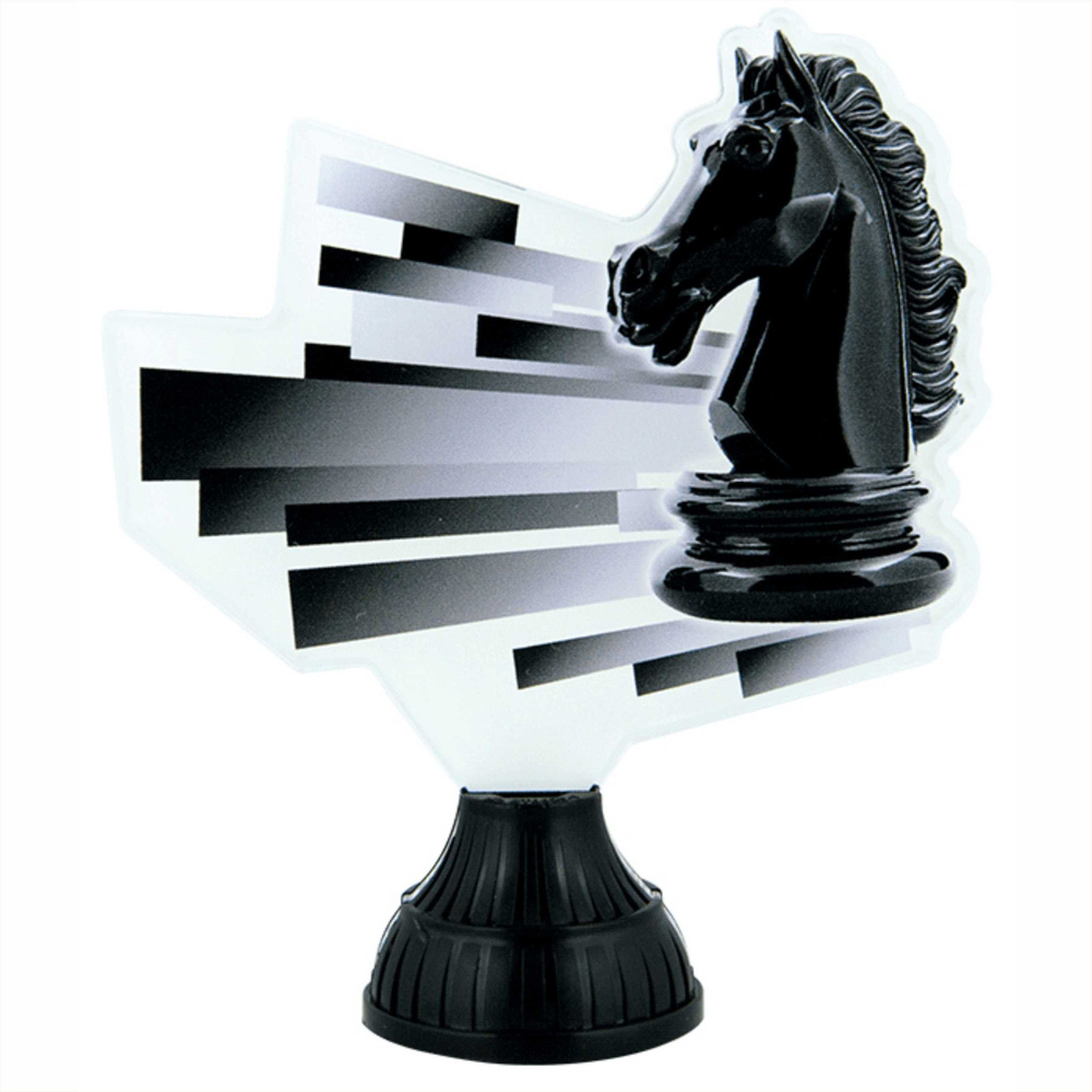 шахматный кубок (приз, награда) из акрила , высота 13 см #1