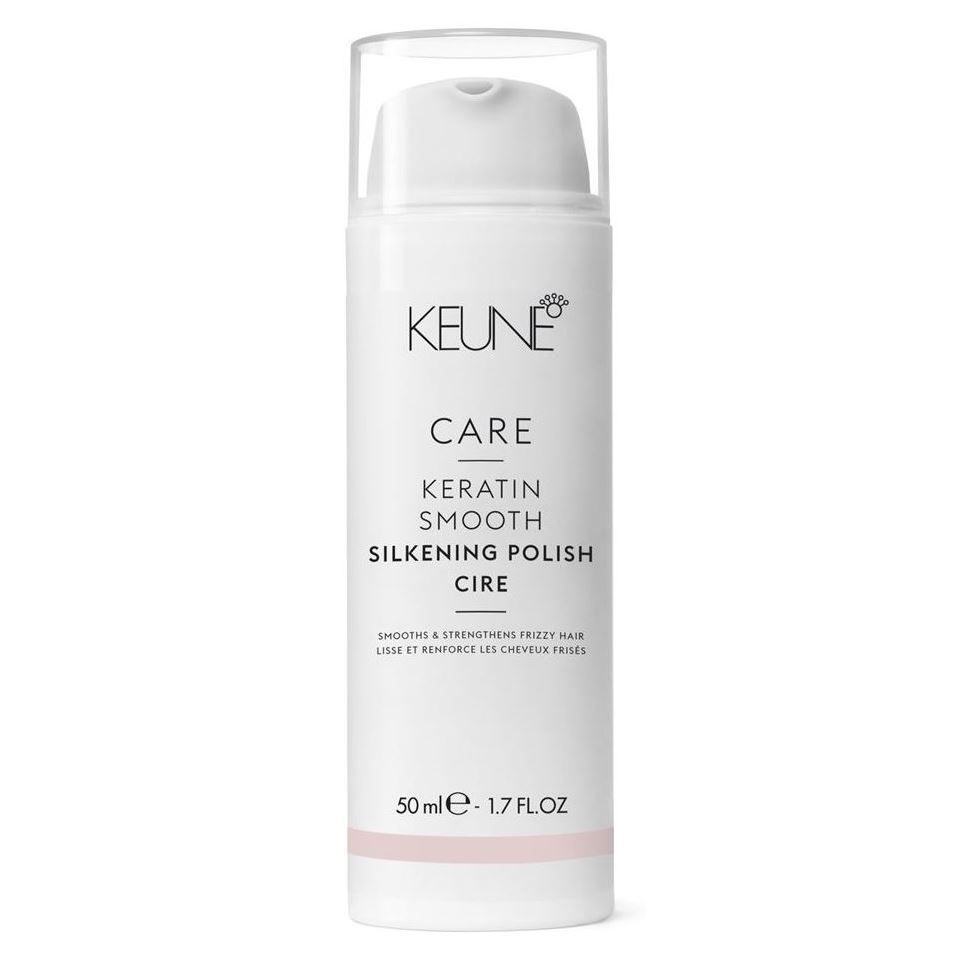 Keune CARE Keratin Smooth Silk Polish Крем Шелковый глянец с кератиновым комплексом 50 мл  #1