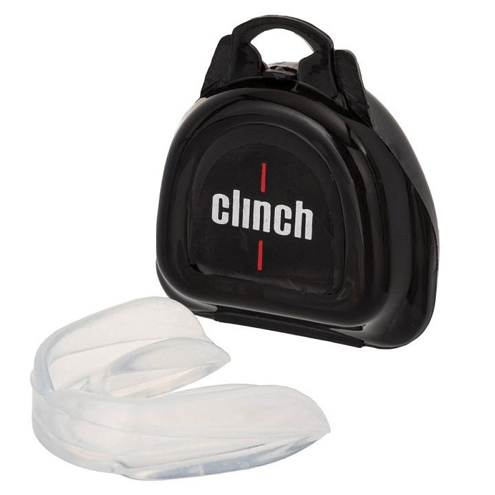 Капа одночелюстная Clinch Olimp Single Layer Mouthguard прозрачная, размер Senior  #1