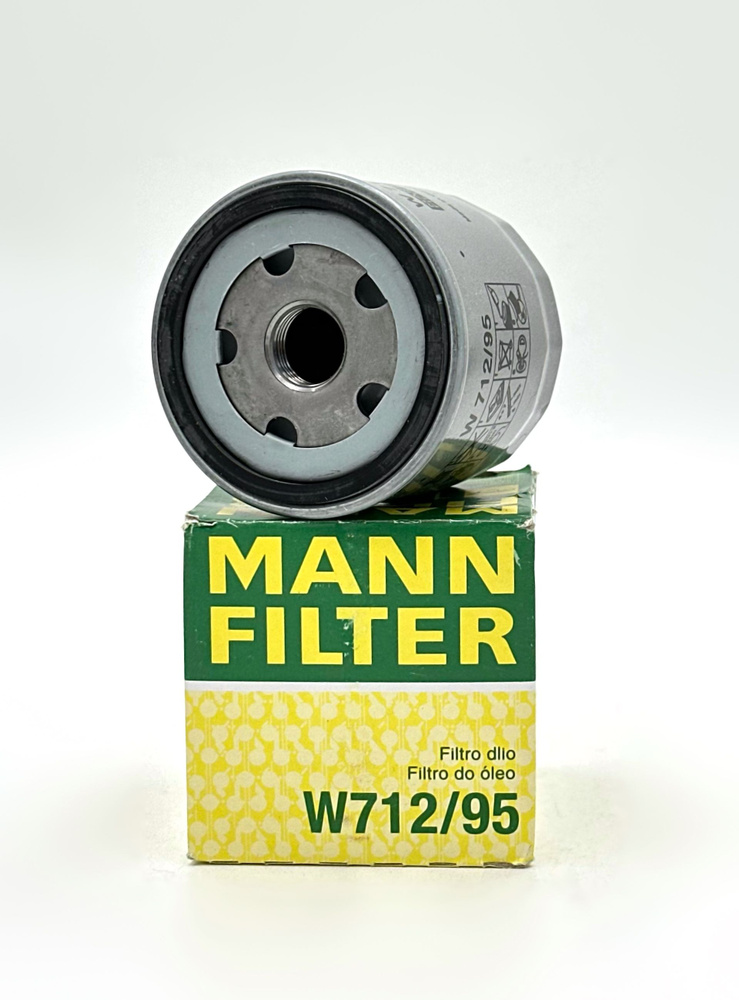 Масляный фильтр Mann W712/95 (Skoda Octavia, Superb, VW Passat, Polo, Jetta, Tiguan) #1