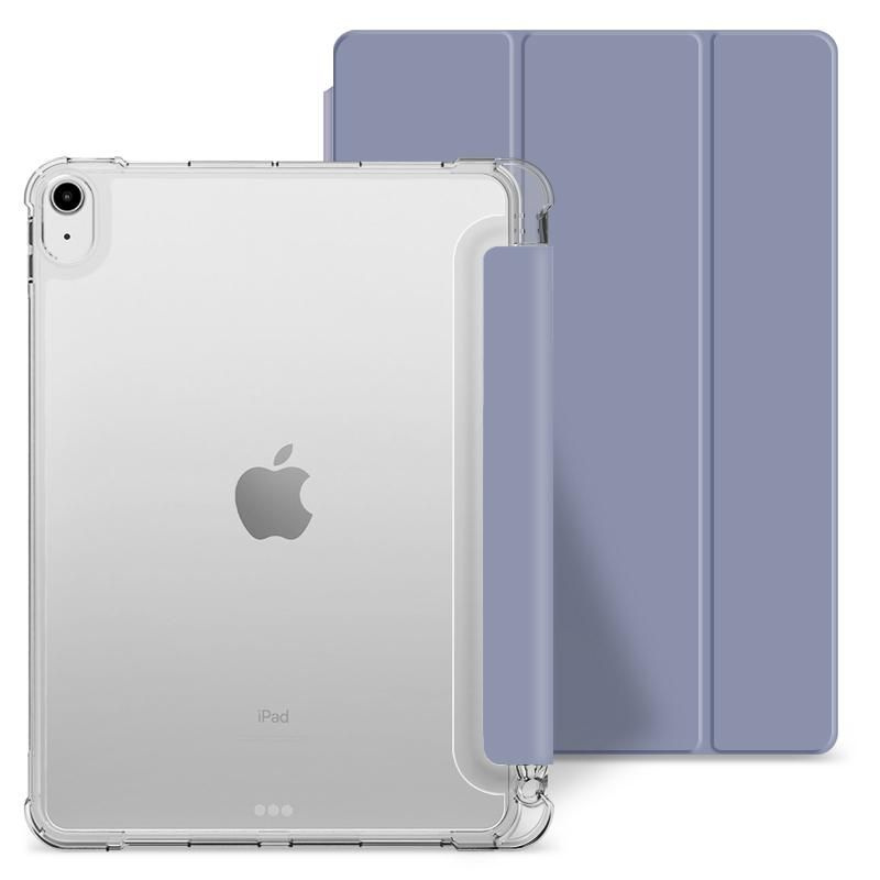 Чехол для iPad Pro 11 (2018-2022) Тройное Cложение ModMac Clear Case Smoke Violet  #1