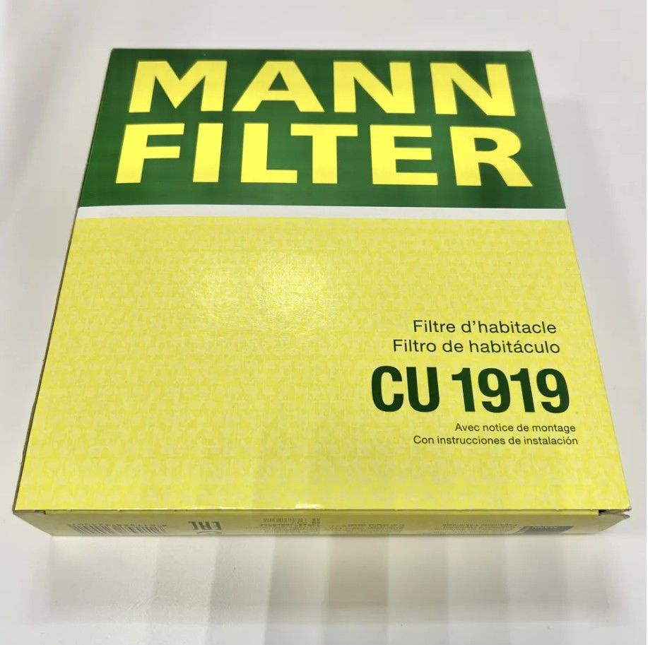 MANN FILTER Фильтр салонный Пылевой арт. CU1919 #1