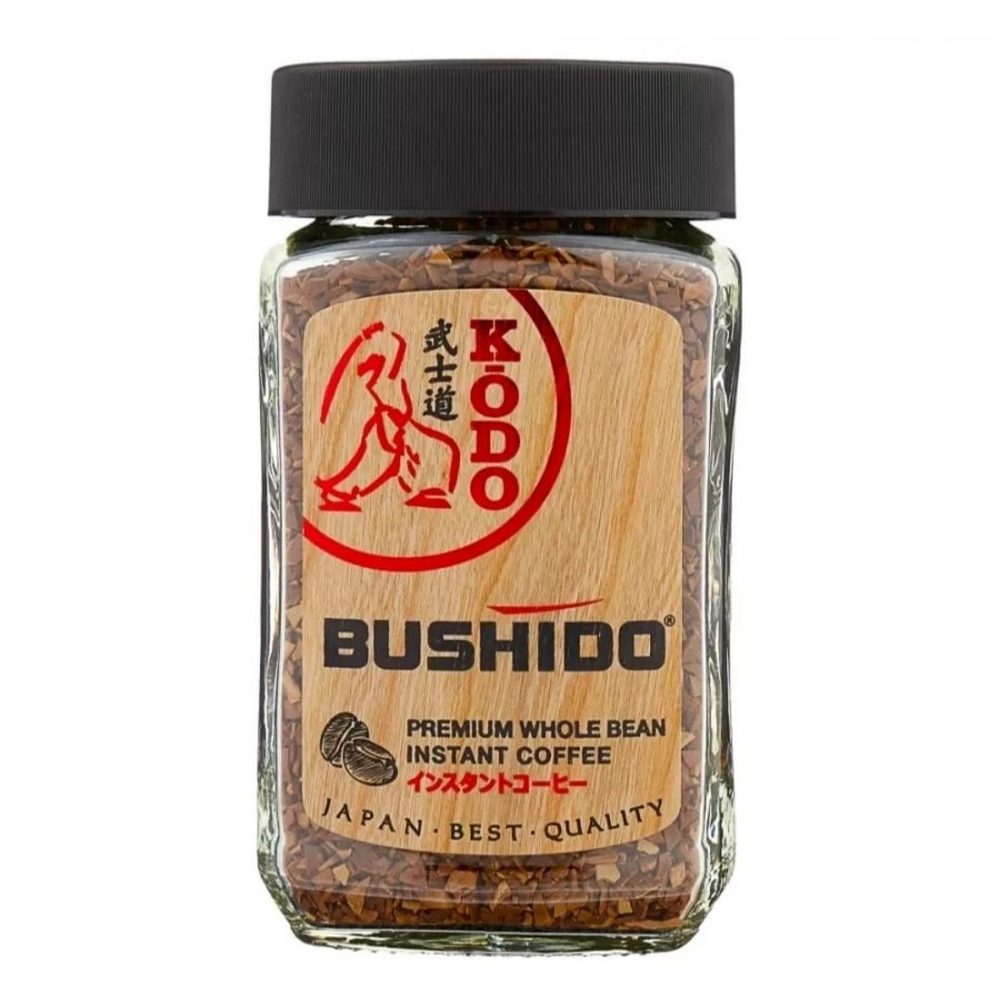 Кофе Bushido Kodo растворимый, 95 гр. Х 9 банок #1