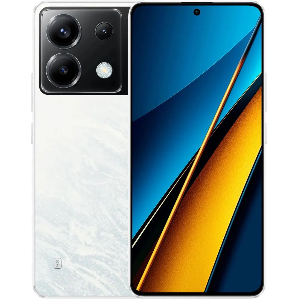 Poco Смартфон X6 5G 8/256 ГБ, белый #1