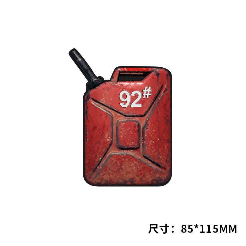Наклейка на люк крышку бензобака авто канистра АИ-92 бензин;  #1