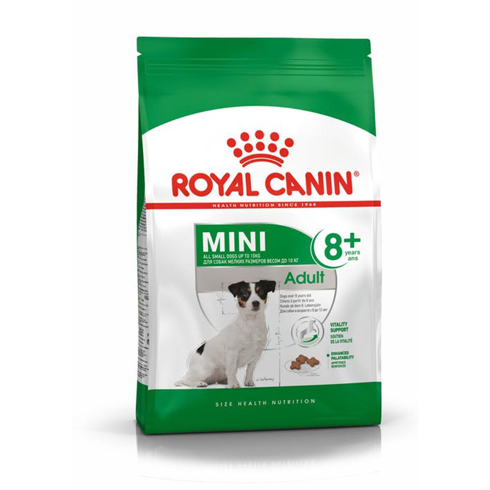 Royal Canin MINI Adult +8 2кг для собак старше 8 лет мелких пород #1