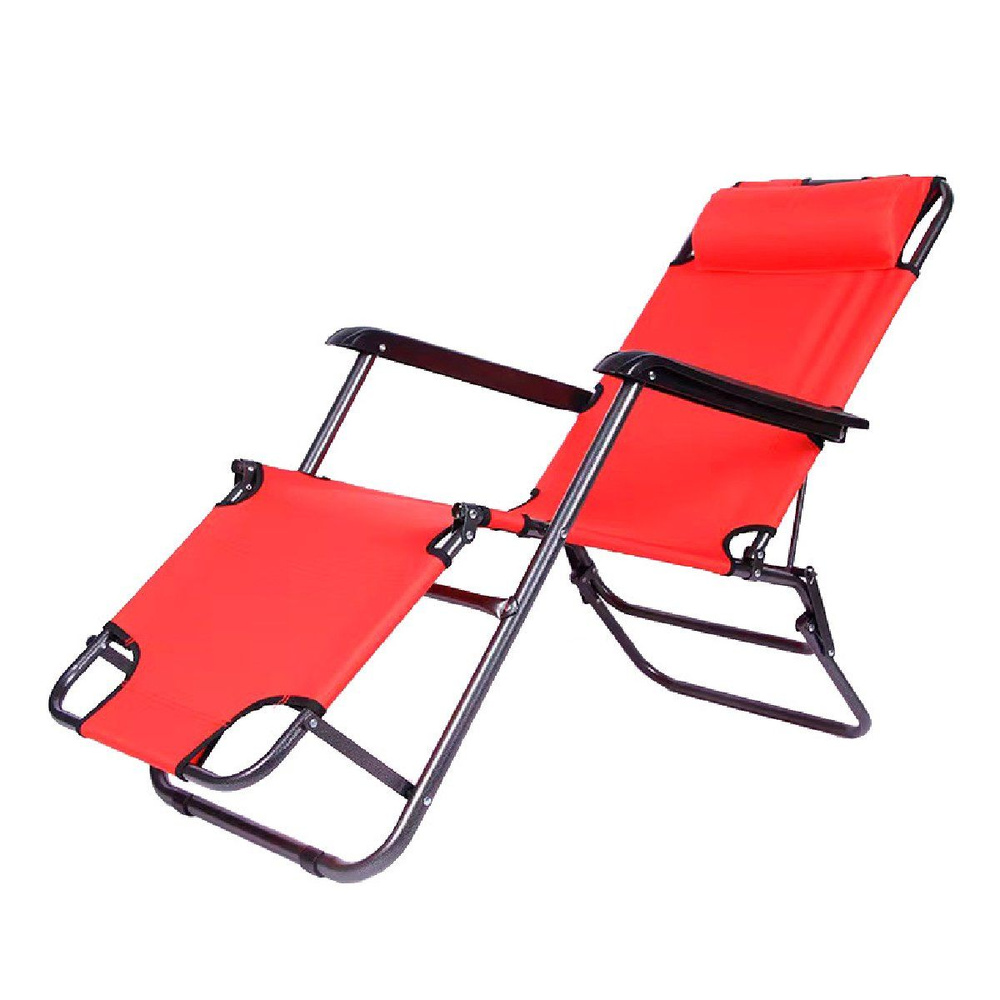 Кресло-шезлонг складное CHO-153 ECOS, красное (993135) #1