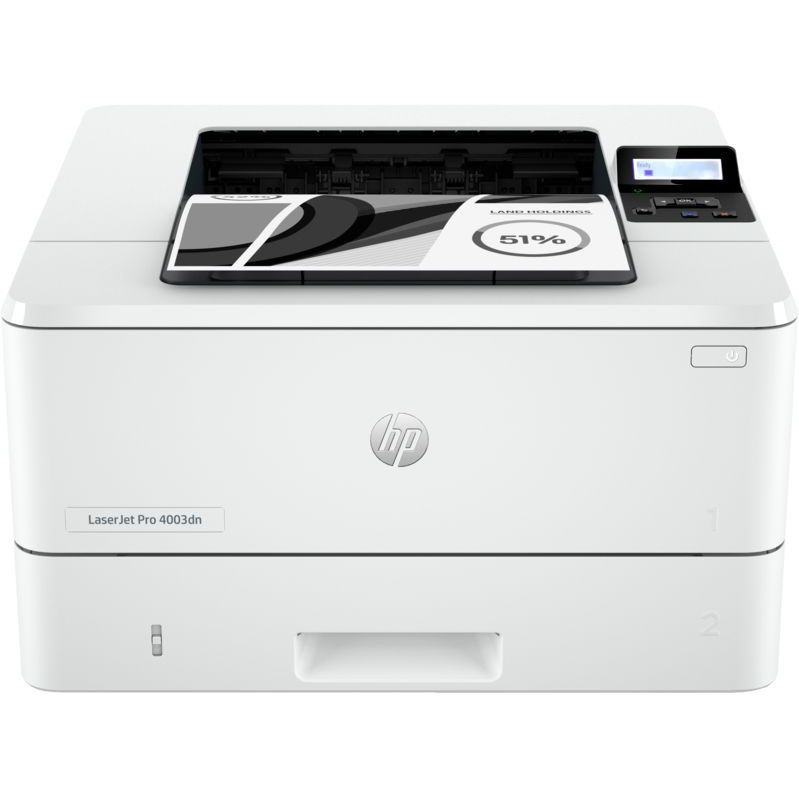 Принтер лазерный HP LaserJet Pro 4003dn (2Z609A) A4 Duplex Net белый #1