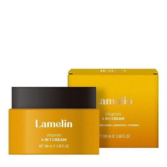 Выравнивающий крем с витамином С 4-в-1 Vitamin 4-In-1 Cream 100ml,Lamelin  #1