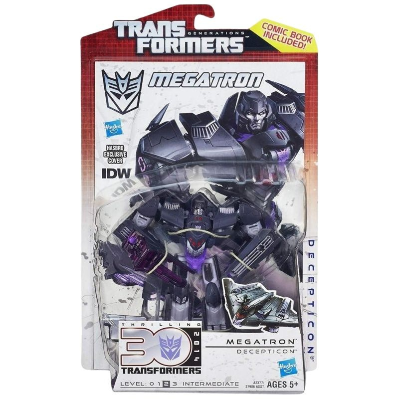 Трансформеры игрушки Hasbro 2014 Transformers Thrilling 30 Deluxe Class Decepticon Megatron  #1