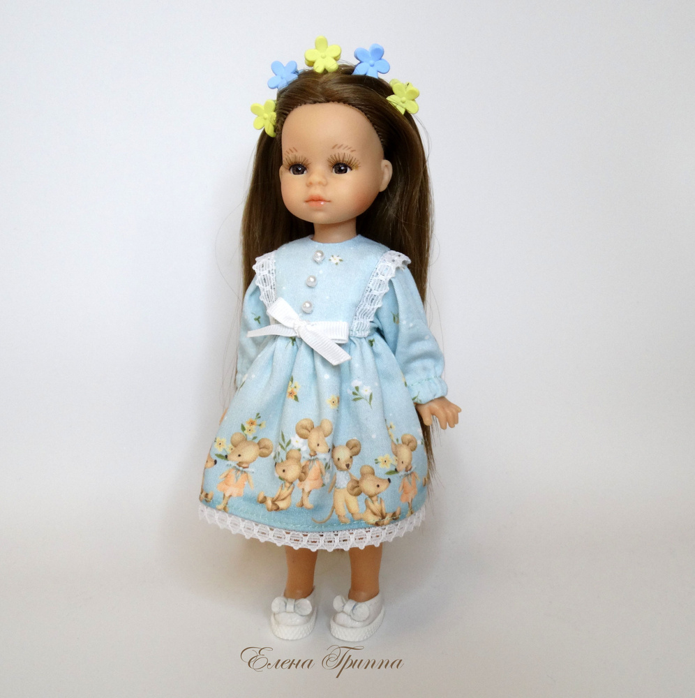 Платье для мини Паола Рейна 21 см Кукольная одежда #1