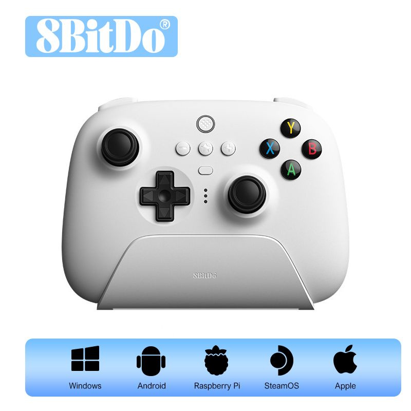 Геймпад 8BitDo Ultimate 2.4G Controller белый для Android, iOS, PC #1